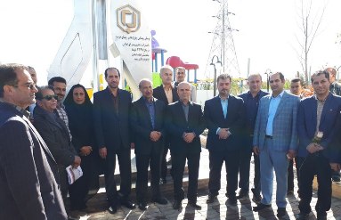طرح هادی و بوستان روستای حربده اجراو افتتاح شد