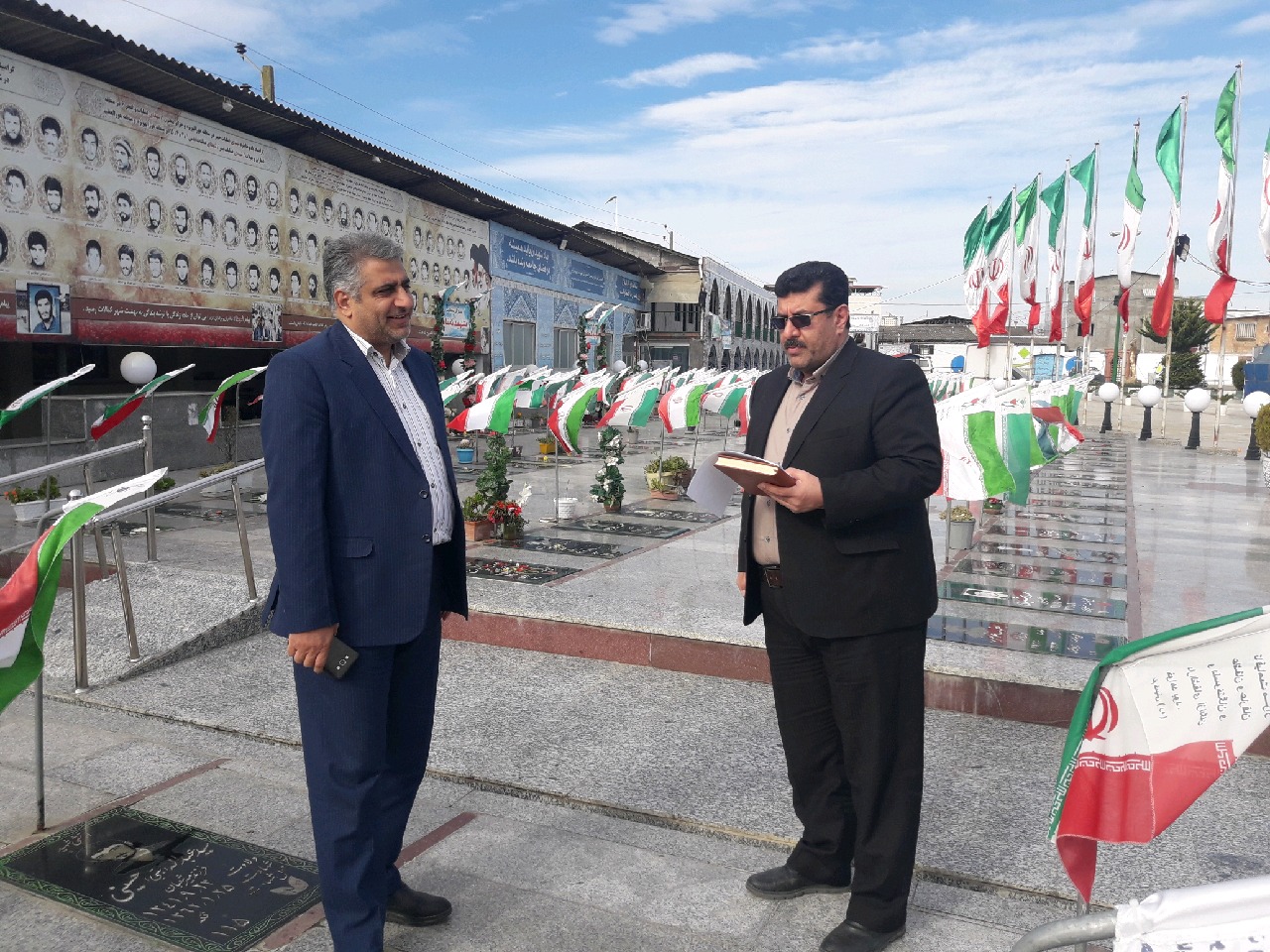 افتتاح 19 گلزار شهدای مازندران در دهه مبارک فجر