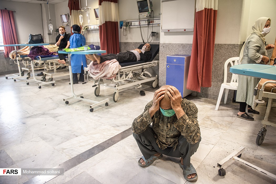 وضعیت بحرانی بیمارستان های مازندران در پیک پنجم کرونا