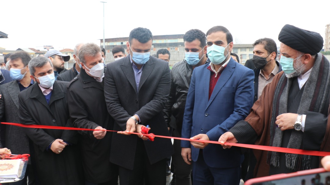 افتتاح فاز نخست پروژه 17ساله ورزشگاه شهید چمران آمل