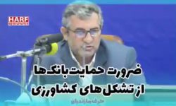 ضرورت حمایت بانکها از تشکل های کشاورزی