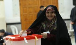 تصویری/حضور پرشور مردم ساری در پای صندوق‌های رای