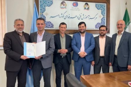 بازدید سرپرست اداره کل آموزش فنی و حرفه ای مازندران در مرکز رامسر و نشست خیرین مهارتی