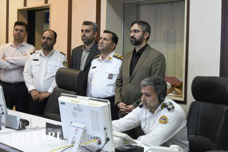 افتتاح نخستین بلندگوی ترافیکی کشور در ساری