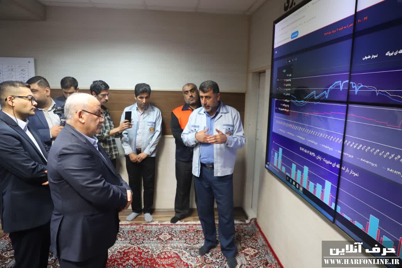 بازدید استاندار مازندران از مرکز دیسپاچینگ و فوریت های برق مازندران+تصاویر