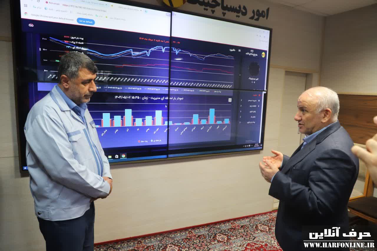 بازدید استاندار مازندران از مرکز دیسپاچینگ و فوریت های برق مازندران+تصاویر