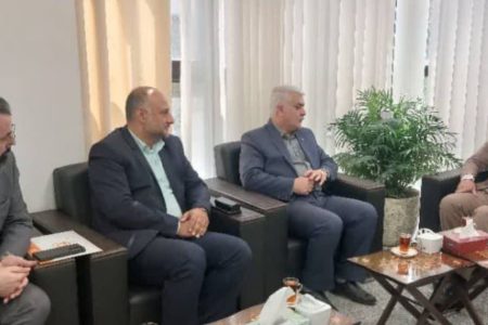 دیدارمدیرکل بنیادمسکن انقلاب اسلامی مازندران با فرماندارشهرستان نور