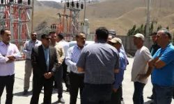 بازدید مدیرعامل شرکت توزیع برق منطقه ای مازندران از مراحل پایانی پروژه ایستگاه برق بلده