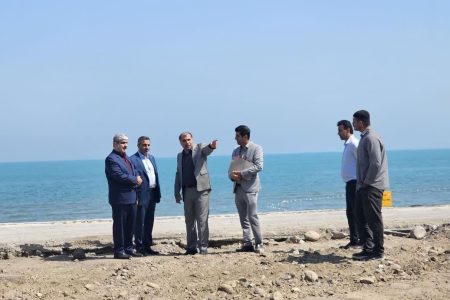 ساحل محمودآباد رنگ توسعه می‌گیرد
