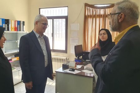 بازدید رییس دانشگاه علوم پزشکی مازندران از مراکز بهداشتی درمانی شهرستان آمل