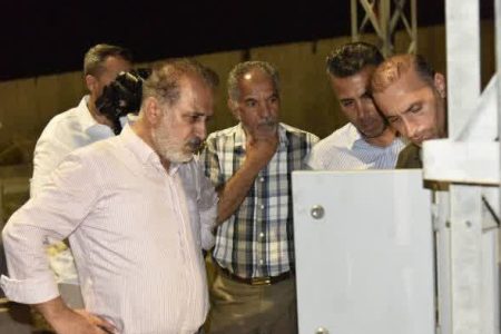 بازدید بامدادی از ایستگاه ۲۳۰ کیلوولت محمودآباد