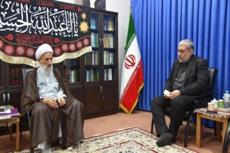 دیدار سید افشین راسخ رئیس شورای شهر ساری با نماینده ولی فقیه در مازندران
