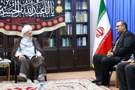 دیدار سرپرست اداره کل آموزش فنی و حرفه ای استان با نماینده ولی فقیه استان مازندران