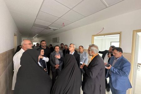 بازدید رئیس دانشگاه علوم پزشکی مازندران از پروژه توسعه‌ای بیمارستان امام علی(ع) آمل