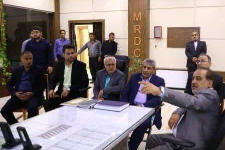 بازدید معاون انرژی سازمان پدافند غیرعامل کشور از مرکز کنترل و پایش شبکه فوق توزیع شرکت برق منطقه‌ای مازندران و گلستان