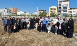 آغاز واگذاری زمین به خانواده‌های مشمول قانون جوانی جمعیت در محمودآباد