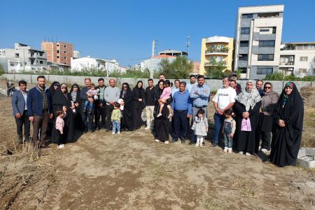 آغاز واگذاری زمین به خانوادههای مشمول قانون جوانی جمعیت در محمودآباد