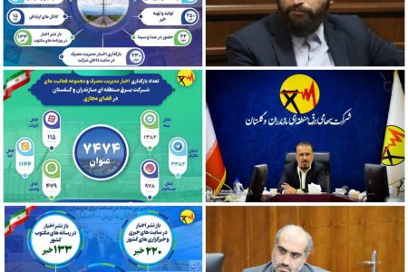 تقدیر معاونت ارتباطات و پیگیری مجلس شورای اسلامی از مدیرعامل و روابط عمومی شرکت برق منطقهای مازندران و گلستان