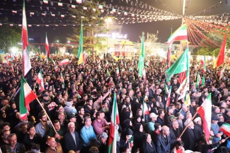 گزارش تصویری: مراسم بزرگداشت شهید علی لاریجانی در ساری