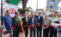تجلیل مدیریت شهری نوشهر از مقام والای شهدا؛ بهرهبرداری از پروژه ساماندهی گلزار شهید زعفرینژاد