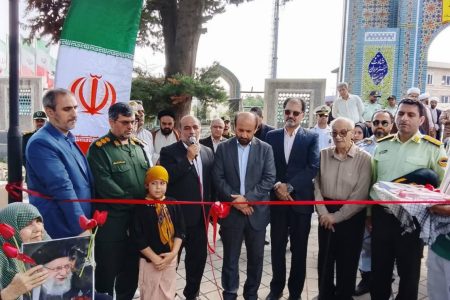 تجلیل مدیریت شهری نوشهر از مقام والای شهدا؛ بهره‌برداری از پروژه ساماندهی گلزار شهید زعفری‌نژاد